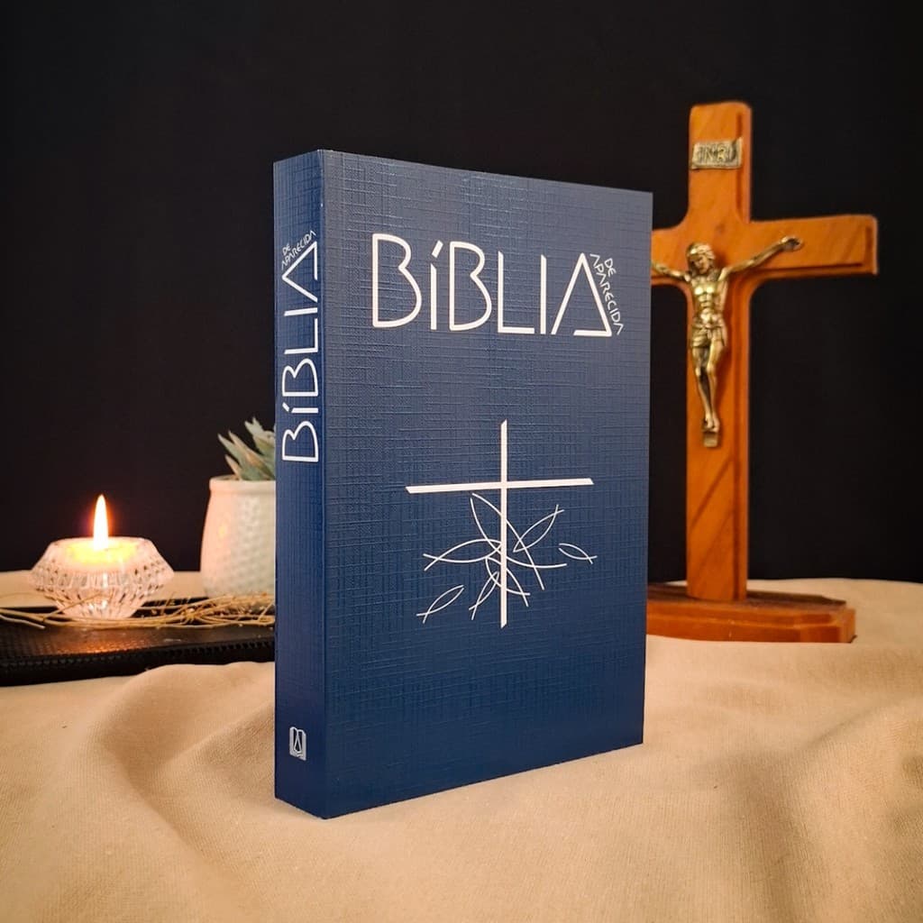 Bíblia de Aparecida - Capa cristal - Editora Santuário