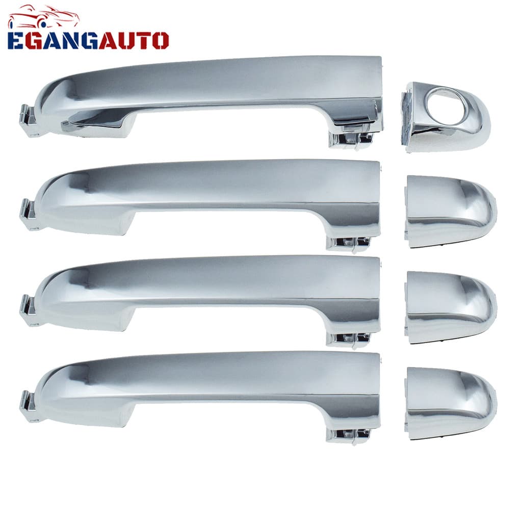 Frente Traseira Esquerda/Direita Chrome Exterior Maçaneta Da Porta Para KIA CERATO 2010 2011 2012 2013 82651-1X010 , 826