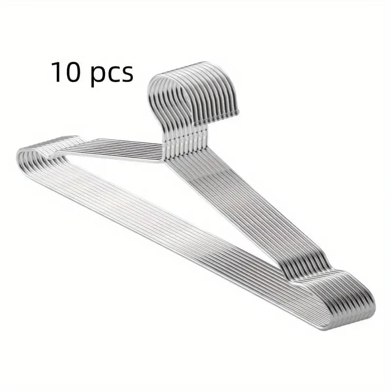 Cabides Titureiro De Luxo Em Aço Cromado Executivo Reforçado Organizar Roupas Closet Qualidade