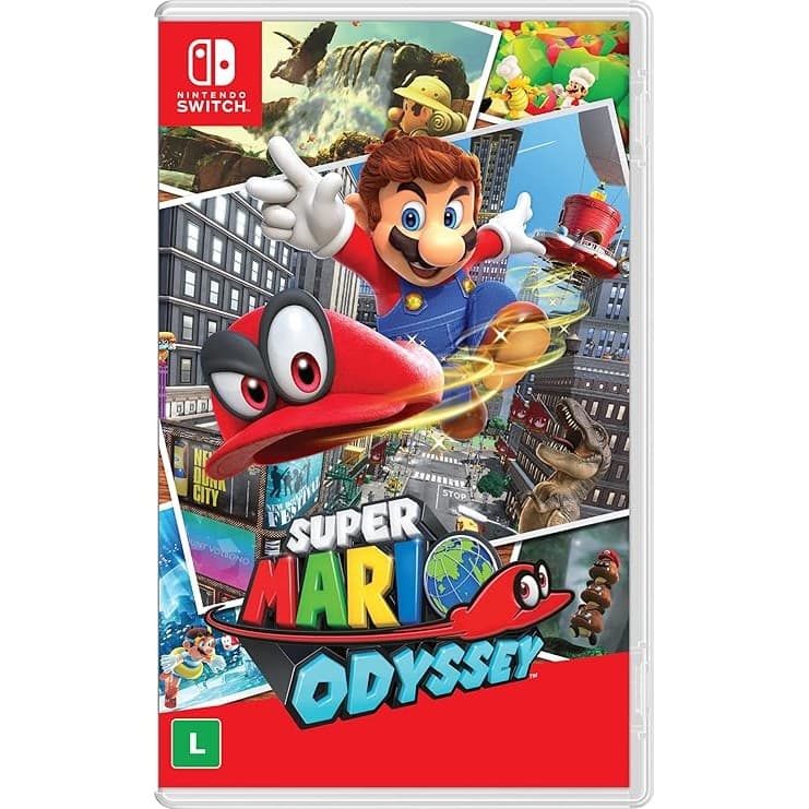 Super Mario Odyssey Switch BR Midia Fisica