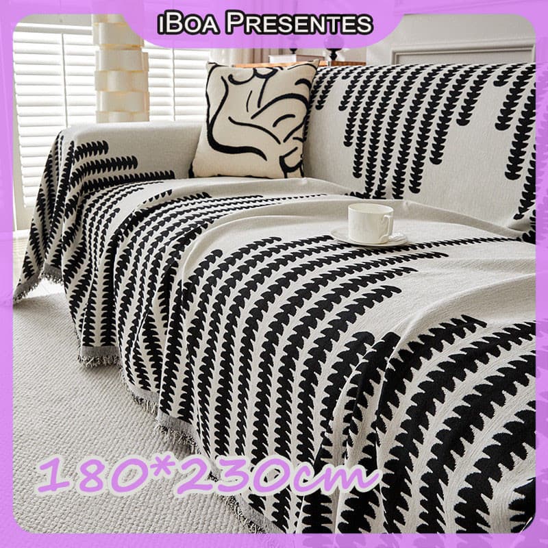 Capa De Sofá Antiderrapante E Anti-riscos De Gato 180x230cm Capa De Sofá Multiuso