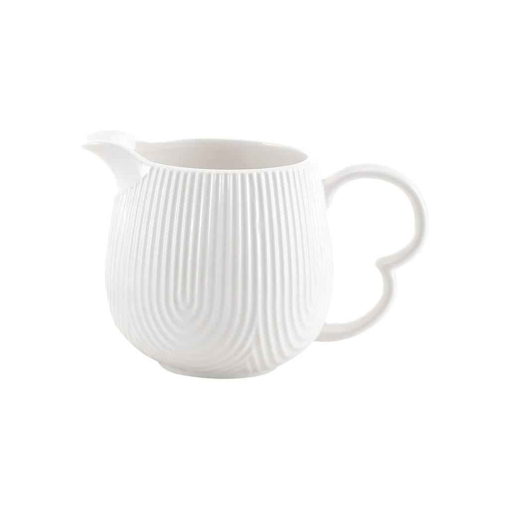 Leiteira Oásis 300ml Em Cerâmica Cremeira