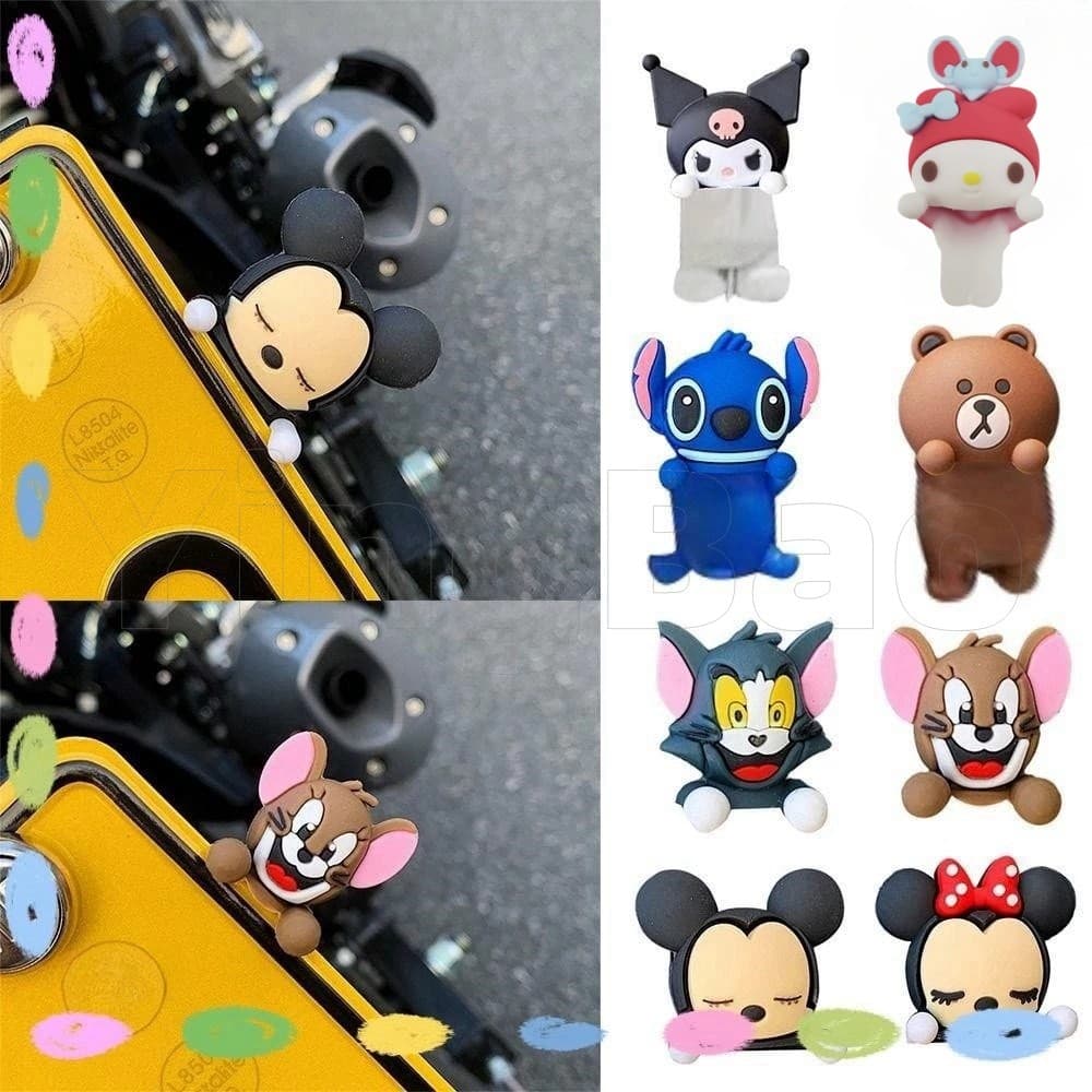 Decoração Da Motocicleta Pingente Pára-Brisa Estatueta Boneca Pequenos Acessórios Do Carro Bonito Personalidade