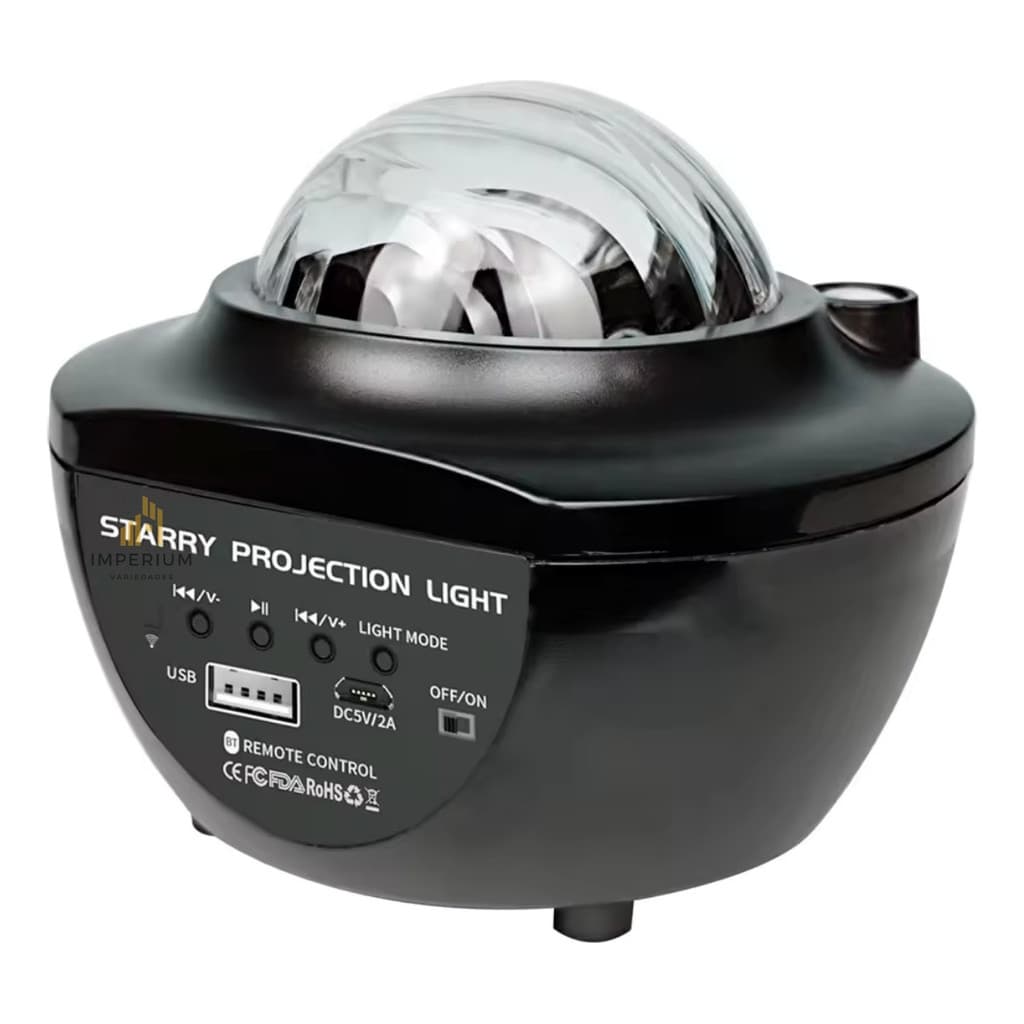 Projetor Luz Musica Desenho Estrela Meia Bola Galaxy Lua Bluetooth Recarregavel Presente Relaxante Balada Bar bebê