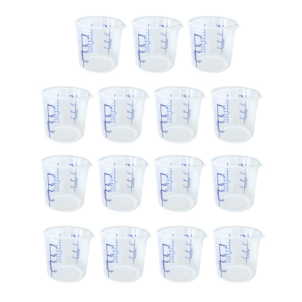 15 Copo Graduado 100ml Copo Medida Copinho Culinário