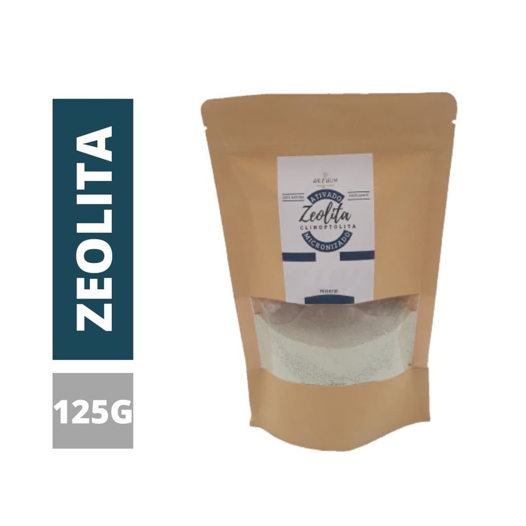 ZEOLITA CLINOPTILOLITA PREMIUM 125G 100% NATURAL PURA