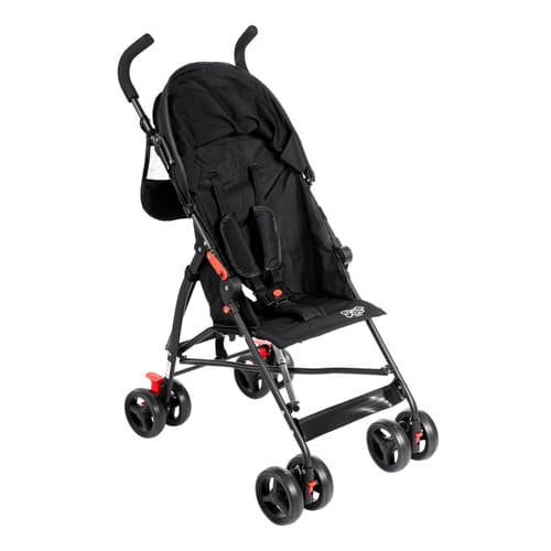 Carrinho De Bebê Passeio Guarda Chuva Styll Baby Preto