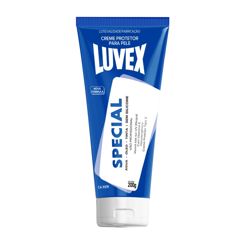 Creme Luvex Special Luva Quimica Bisnaga 200g Ca 51279