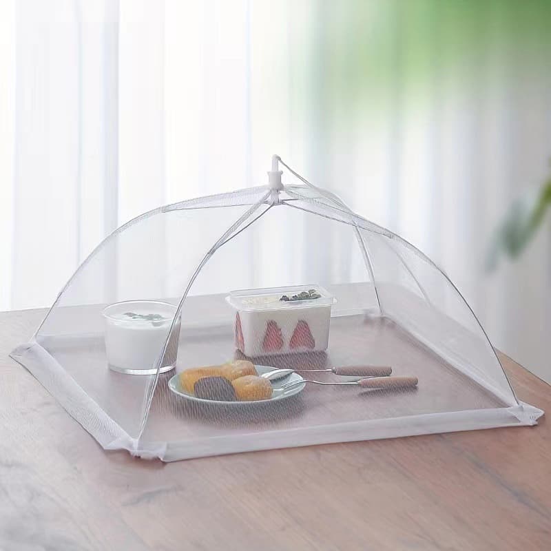 Protetor Tela Mosquiteiro de Alimentos Fruta Bolo Telado 40cm