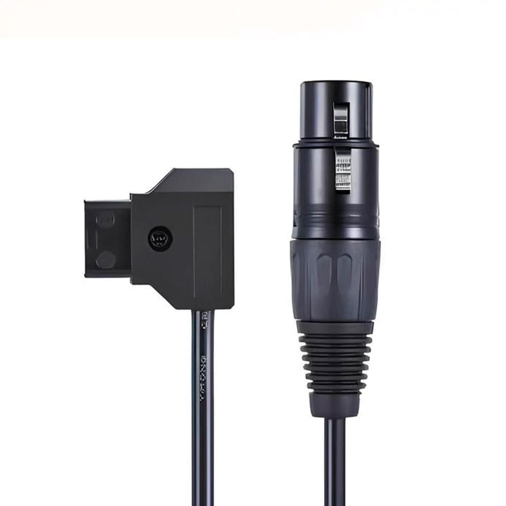 Cabo Adaptador D-Tap Bateria V-Mount Para 4 Pinos  1m