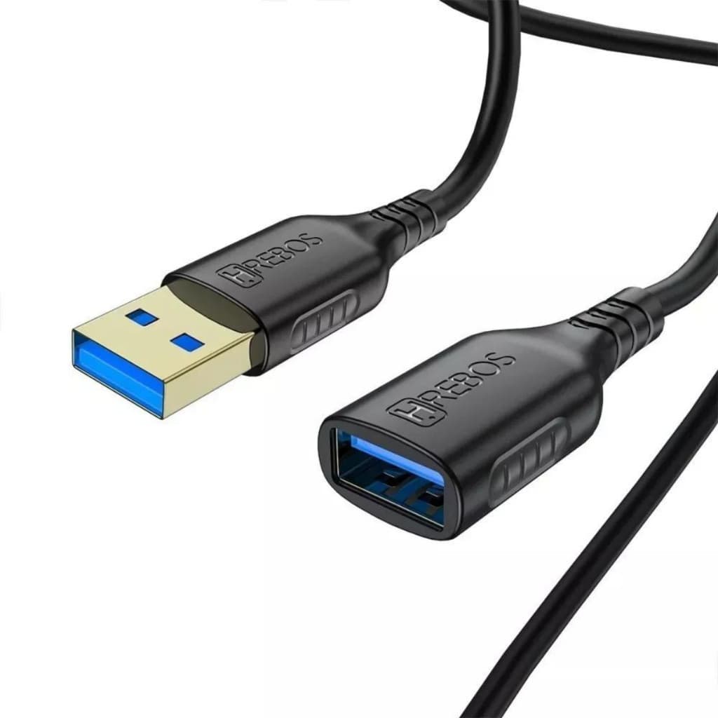 Cabo Extensor Extensão Usb 3.0 ,1 Metros Macho/Fêmea-OTG Cabo
