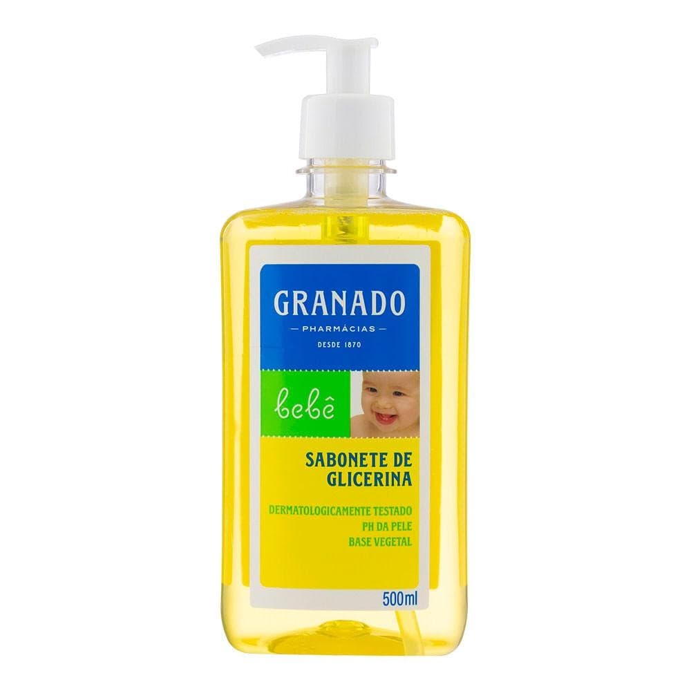 SABONETE LÍQUIDO GRANADO BEBÊ 500ML