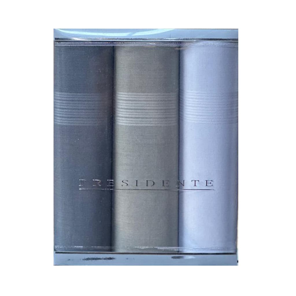 Lenço Puro Algodão Colorido C/3 44 x 44 cm - 5006D