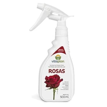 Fertilizante adubo Foliar para Rosas Vitaplan Nutriplan - Pronto pra uso 500 Ml