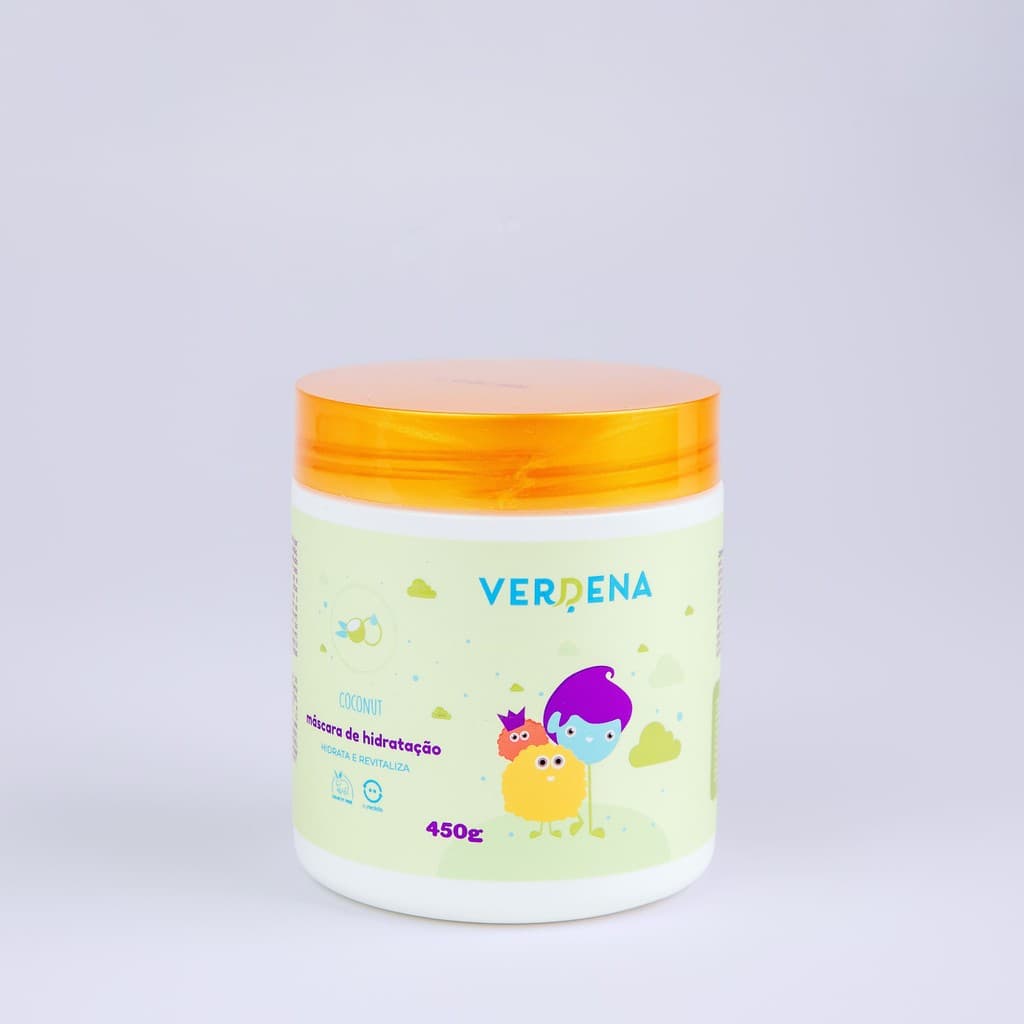 Máscara de hidratação infantil Coconut 450g - Verdena Baby