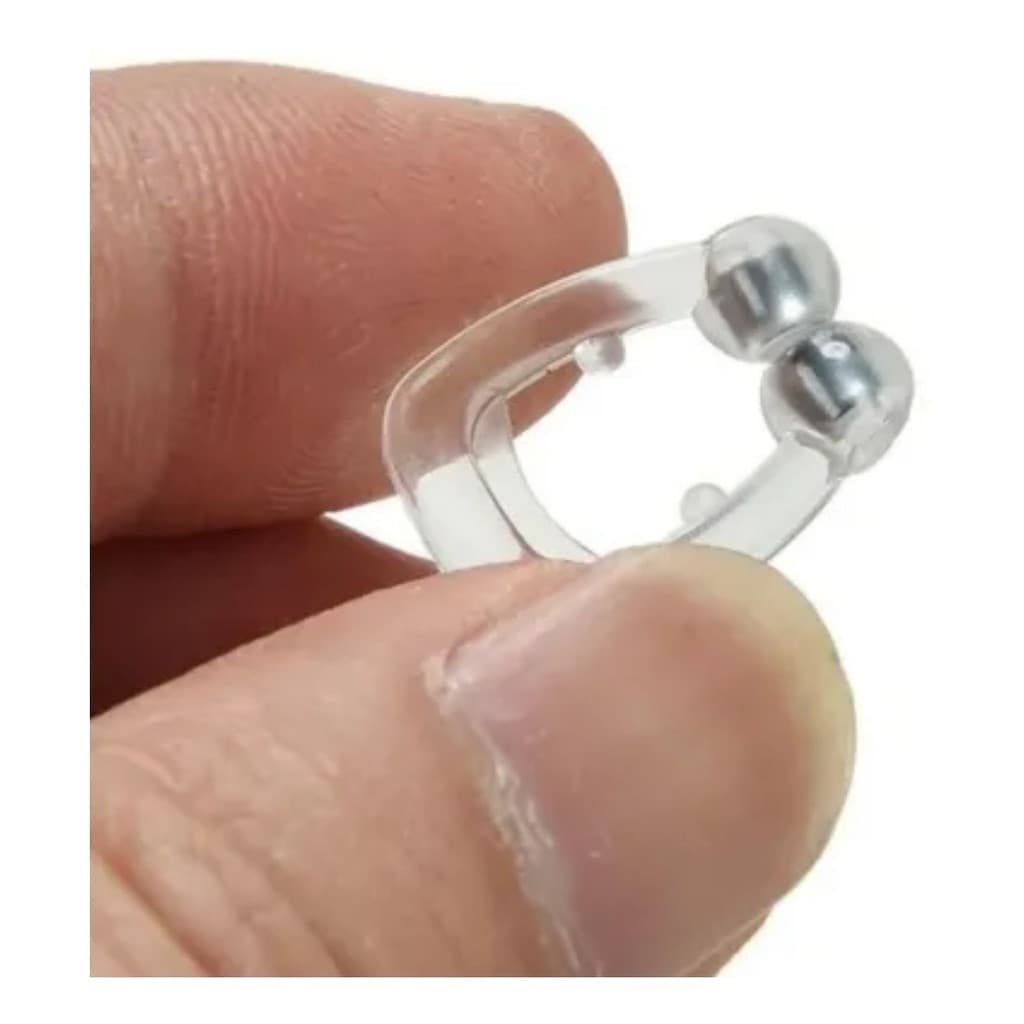 Kit 5 Clips Nasais Magneticos Dilatador Anti Apneia Aparelho Nariz Dispositivo Eficaz contra Ronco