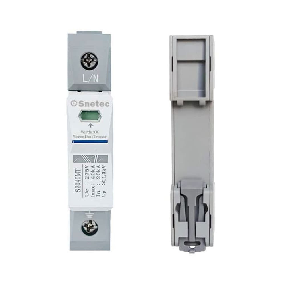 DPS Snetec Protetor Contra Raio 275V CA 20/40kA Classe T2 1P