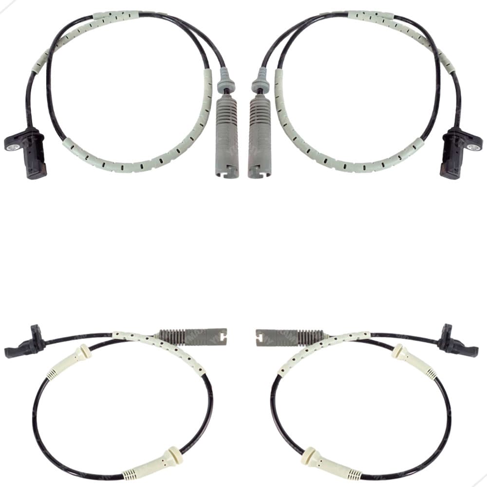 Kit Sensor Abs Bmw Serie - Rodas Dianteiras e Traseiras - 4 Unidades (kt04ymx60424) Bmw 120 2005 a 2012 72479