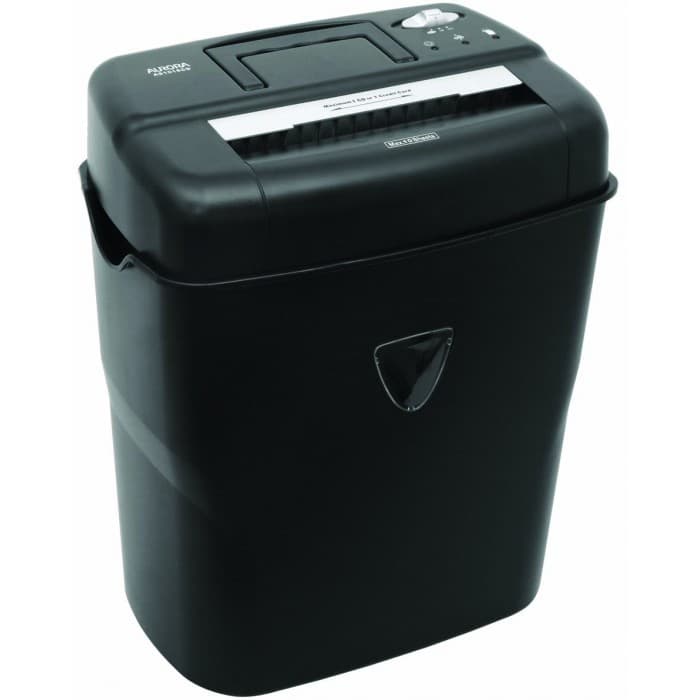 Fragmentadora de papel Aurora As1018Cd 110v 10 Folhas Partíc.4x37mm CD CC 20L N3