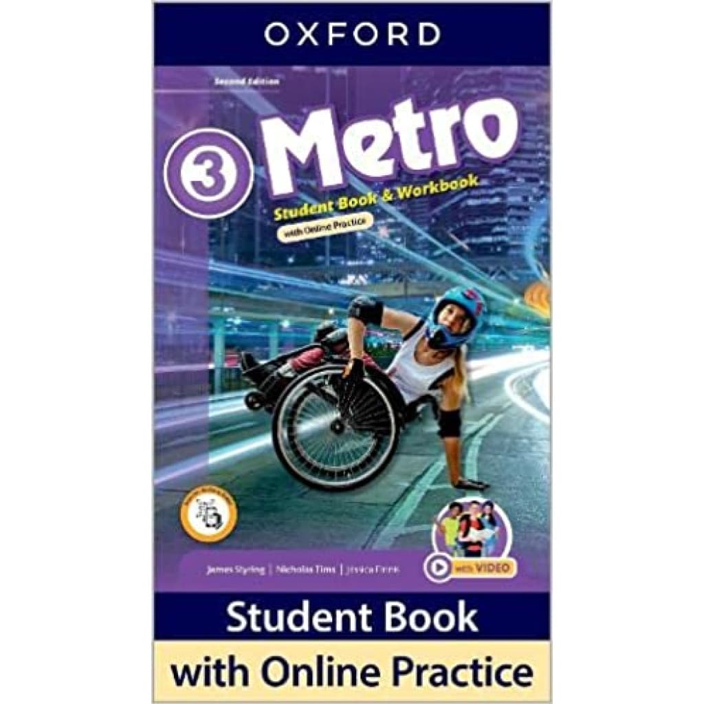 METRO 3   STUDENT BOOK WITH ONLINE PRACTICE   SECOND EDITION