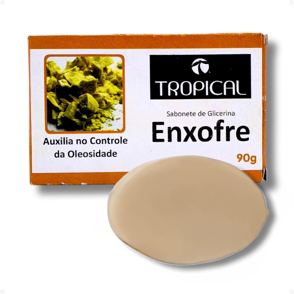 Sabonete de Glicerina Tropical Enxofre 90g