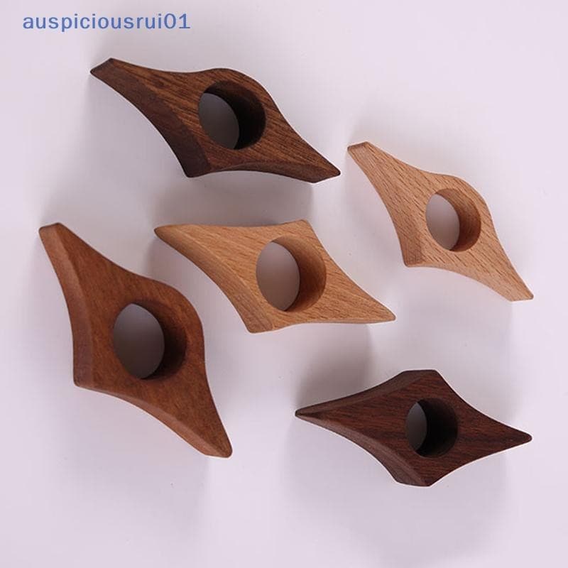 [Auspiciosorui01] Suporte Para Livro De Página De Polegar Acessório De Leitura Marcador De Madeira Maciça Com Uma Mão Fe