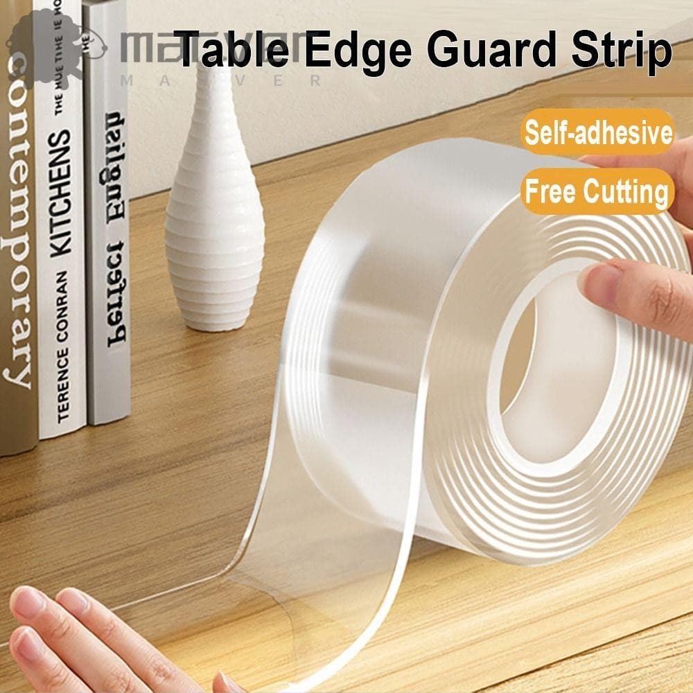 Fita Protetora De Borda De Mesa MARVER , Faixa Transparente De Segurança Para Bebês , Amortecedor De Canto Macio Móveis