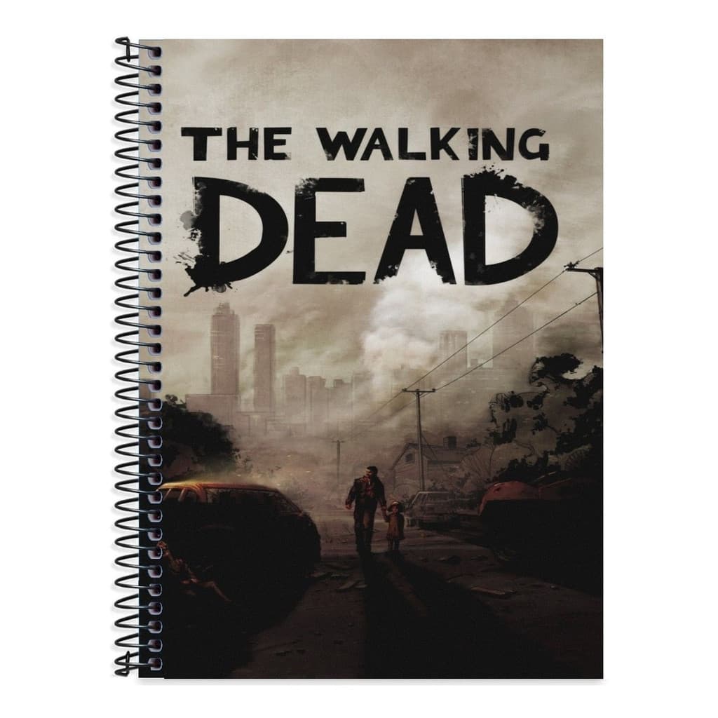 Caderno    The Walking  10 Matérias Capa Dura