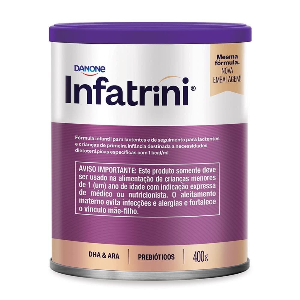 Infatrini Pó Danone Fórmula Infantil 400g