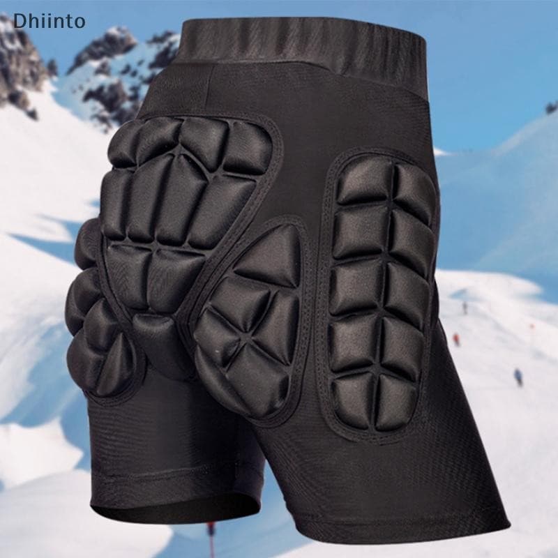[Dhiint] Calças Protetoras De Quadril De Esqui 3D Winter Skag Almofada Protetora Para Snowboard Shorts De Impacto Ice Ro