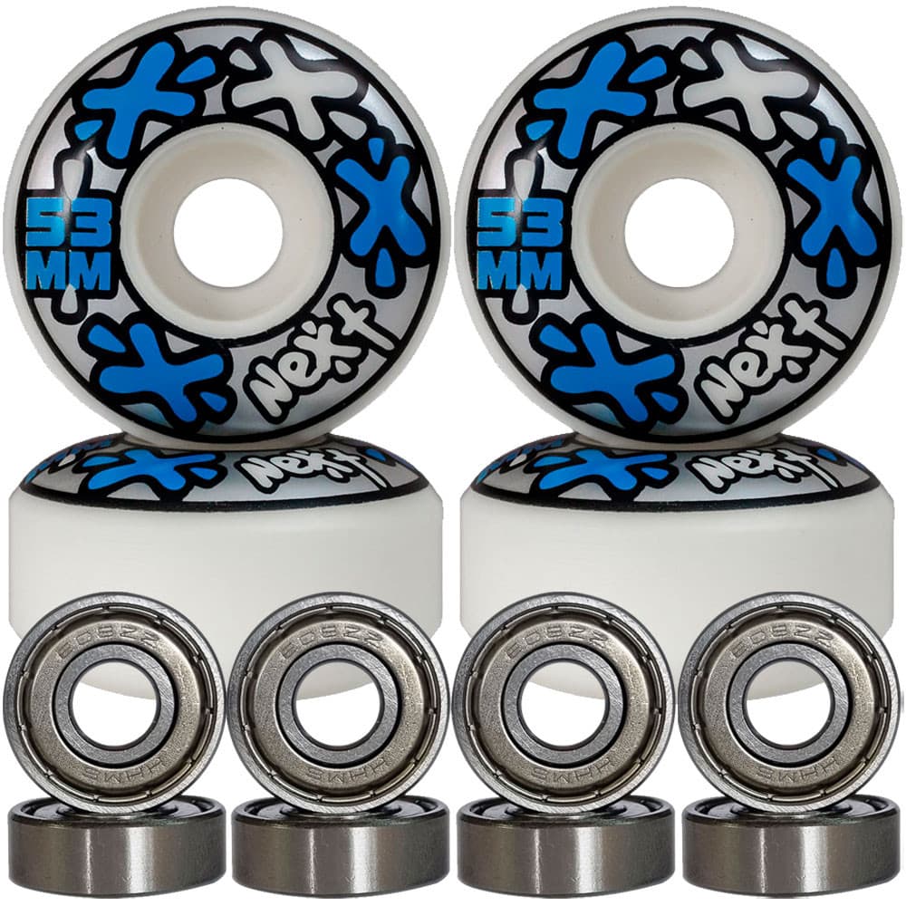 Roda Next 2 Fabricação Moska 53mm Profissional 101A + Brinde