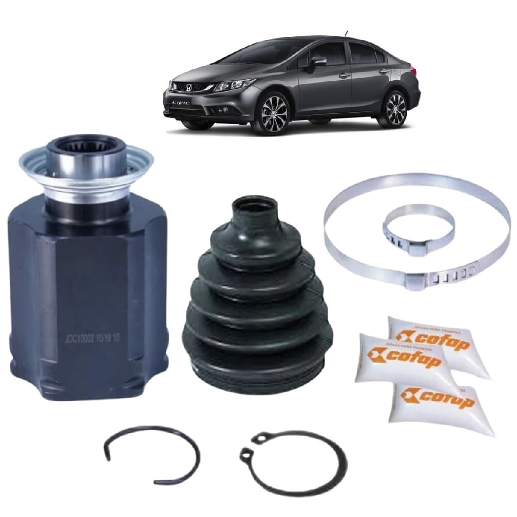 Par Junta Homocinetica Dianteiro Direita Civic 2012 A 2016 