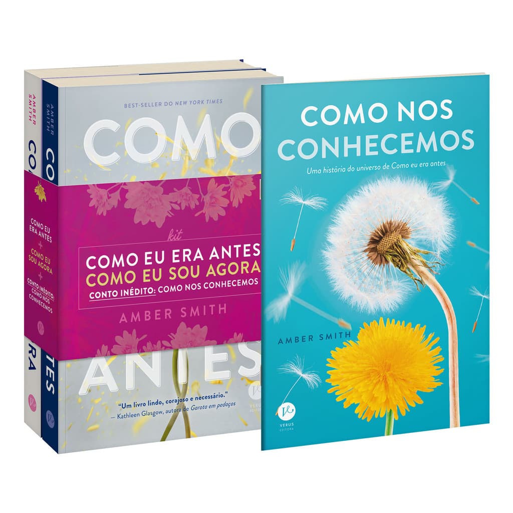 Kit Como Eu Era Antes + Como Eu Sou Agora