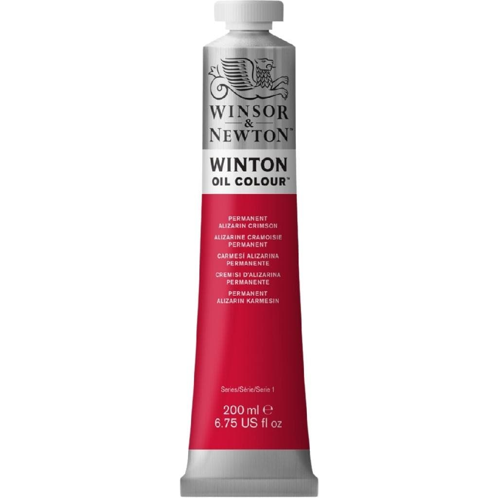 Tinta Óleo Winton 200ml Winsor & Newton 468 Alizarin Crimson