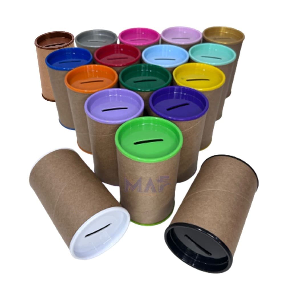 5 Cofrinhos De Papelão 6x10 Para Lembrancinhas Cofre Luxo Kit Festa