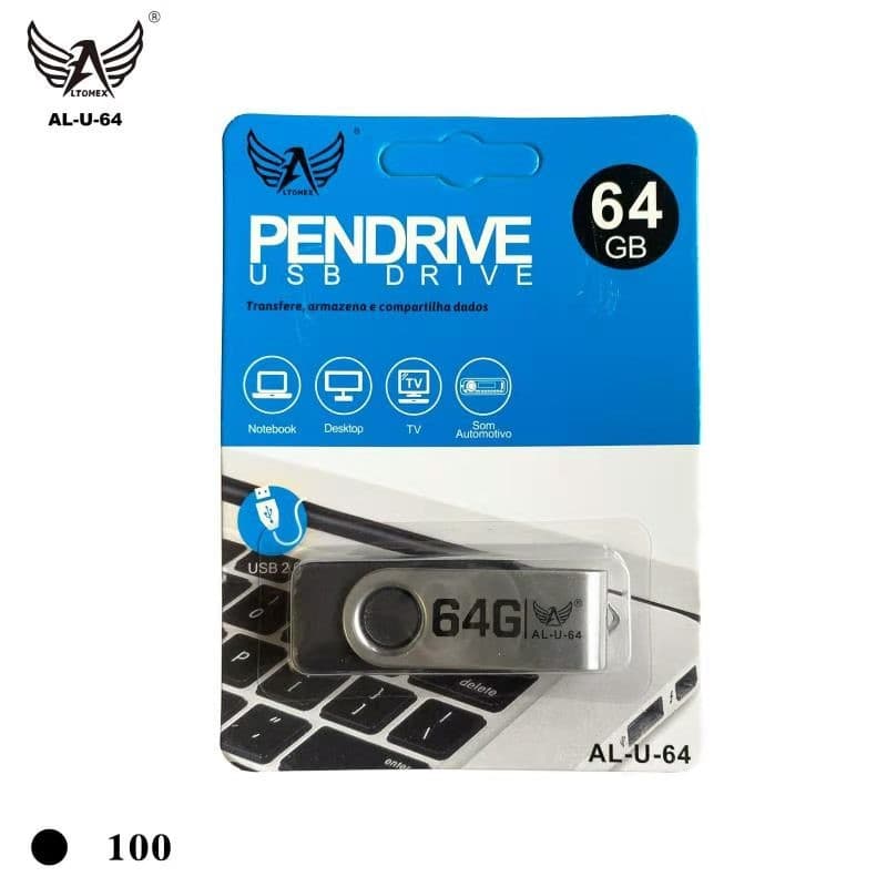 Pen Drive  AL-U 4G/8G/16G/32G/64G Usb Original Altomex