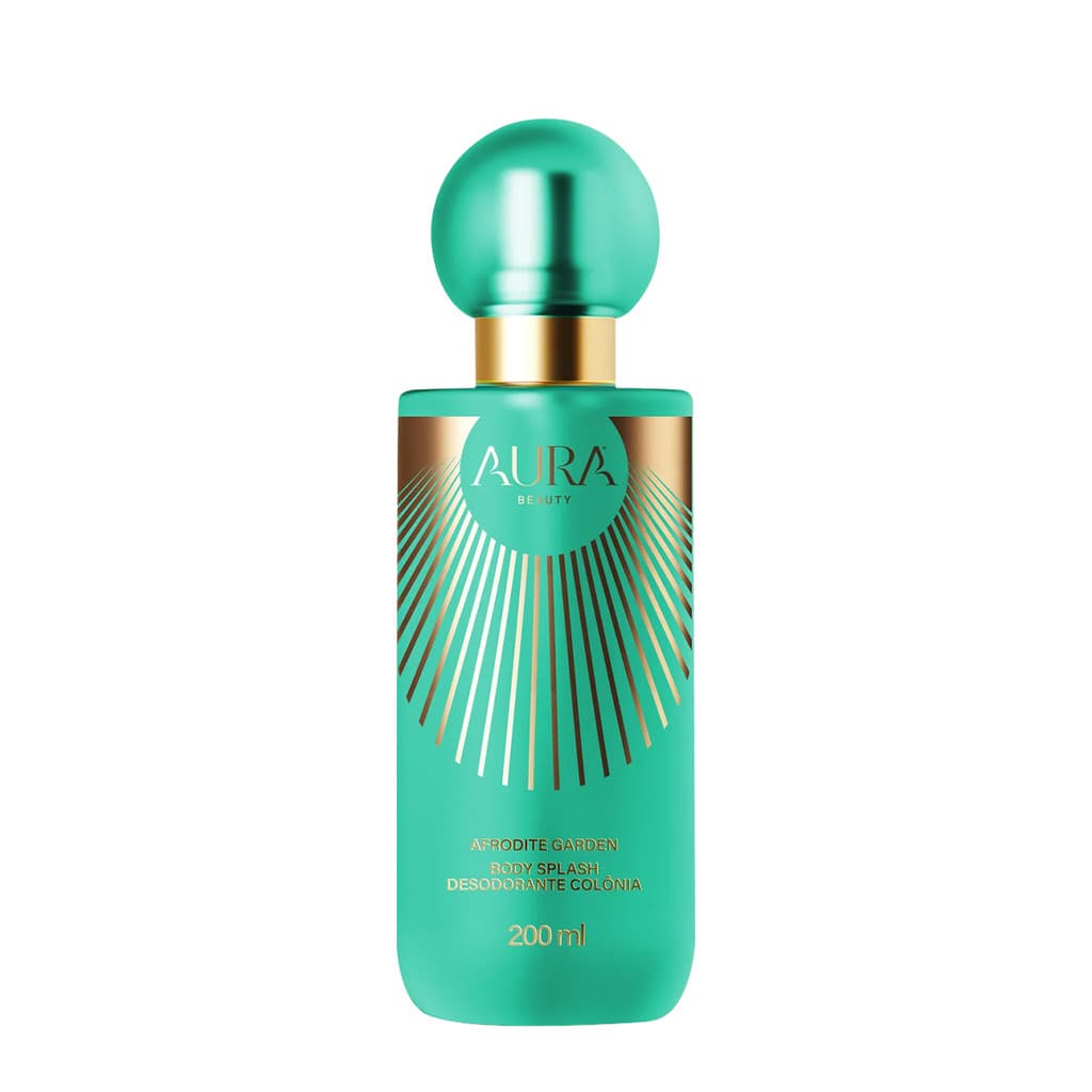 Aura Beauty Afrodite Garden - Body Splash Desodorante Colônia 200ml