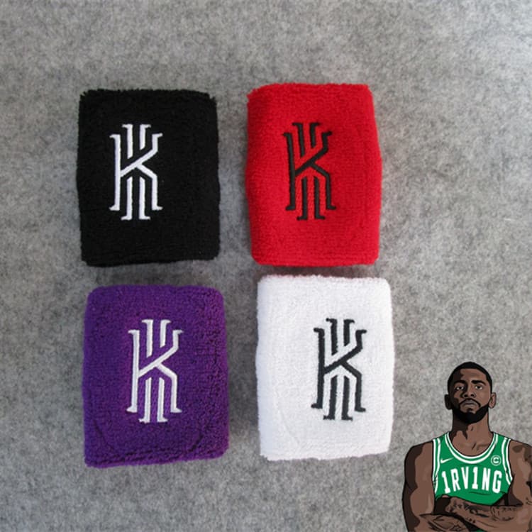 Star de basquete Kobe James Irving braçadeiras esportivas