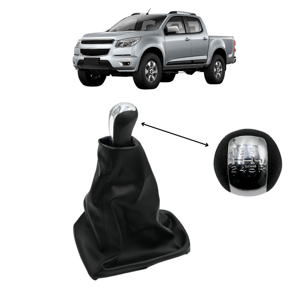 Jogo Coifa De Cambio Bola Manopla S10 2012 2013 Até 2018 6 Marchas