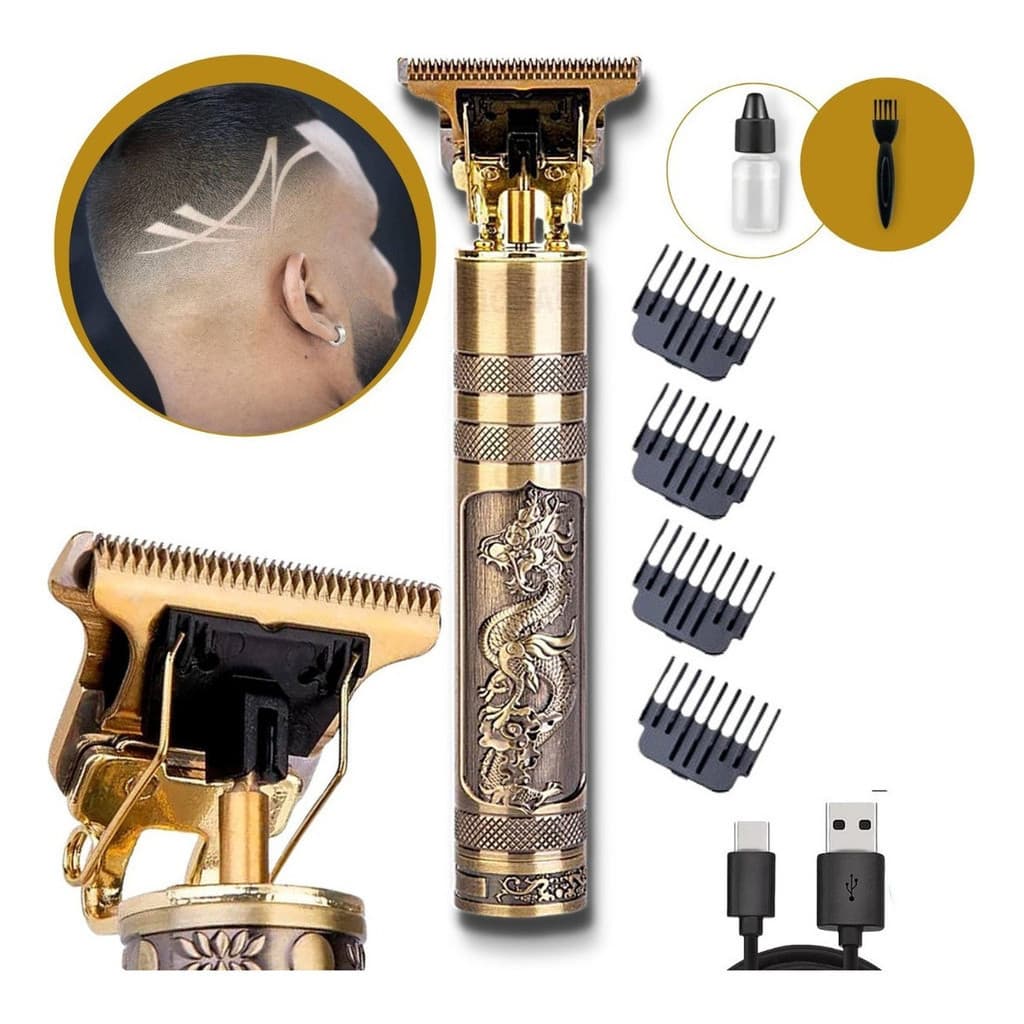 Máquina De Cortar Cabelo Fazer Barba Acabamento Dragão ENVIO IMEDIATO E SEGURO