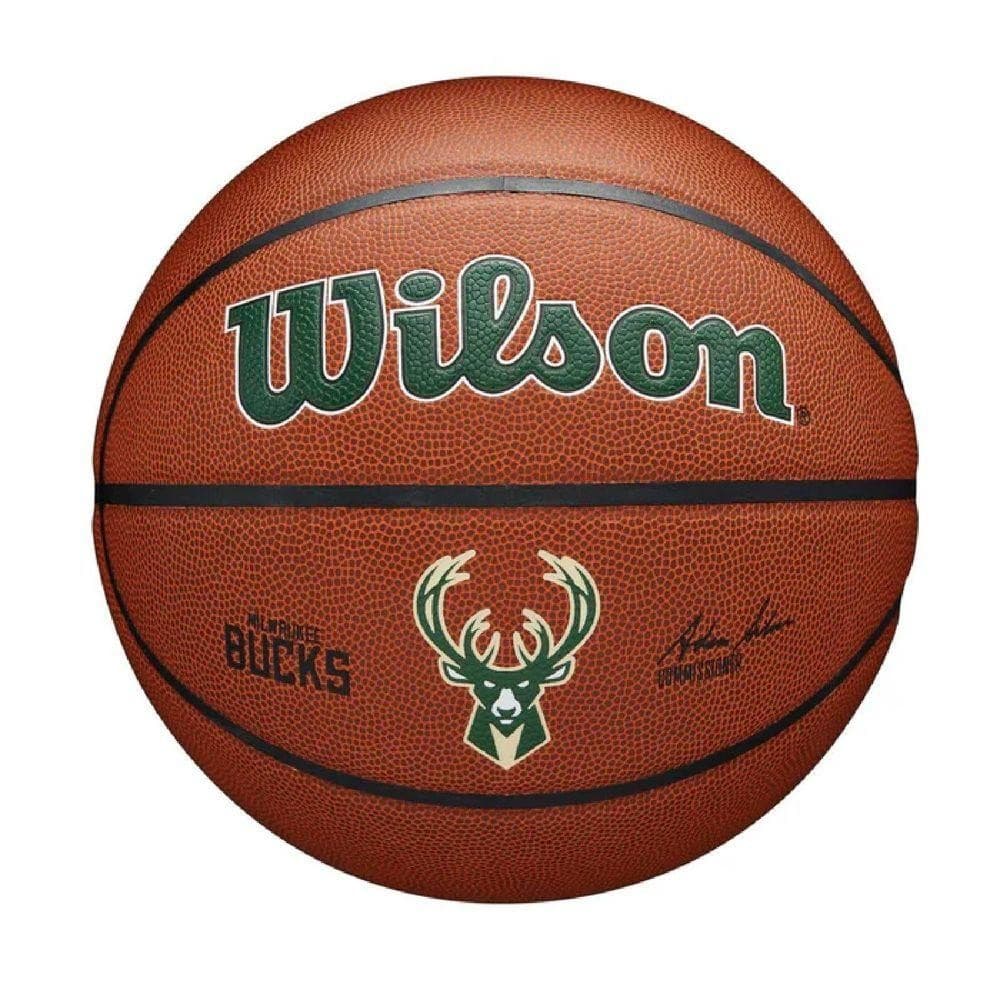 Bola De Basquete Wilson Nba Team Alliance Milwaukee Bucks