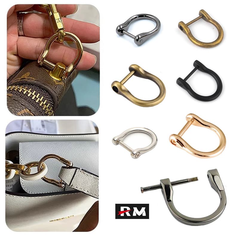 Estilo De Aperto De Parafuso | Bolsa Alça Fivela Saco Cinta Gancho Haste Sem Costura D Em Forma De U De Bambu Acessórios