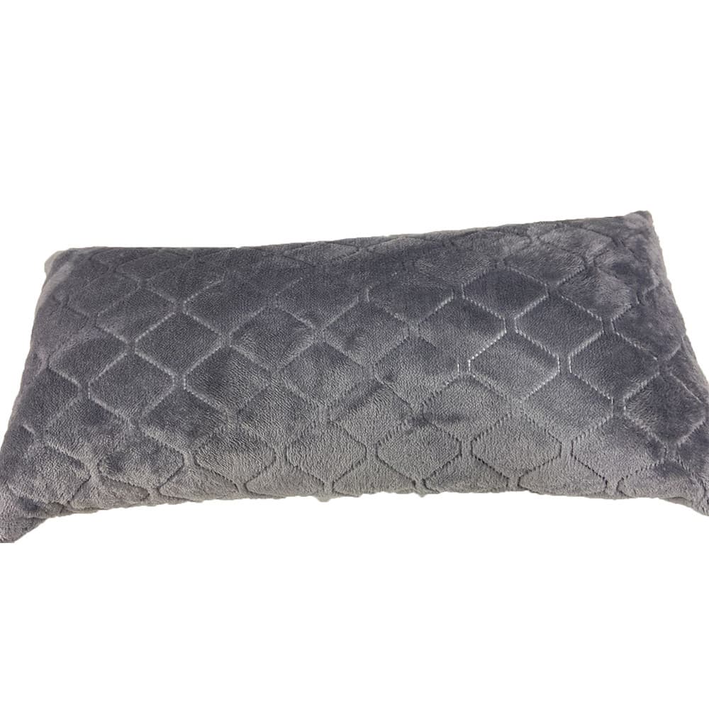 Almofada Compridinha Plush Inove Liso 30cmX60cm