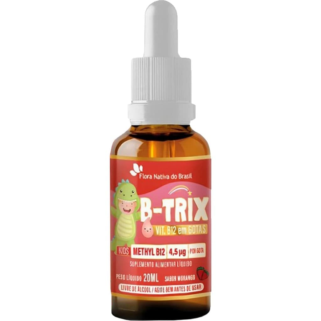 Vitamina B12 B-Trix Kids Gotas 20ml Flora Nativa
