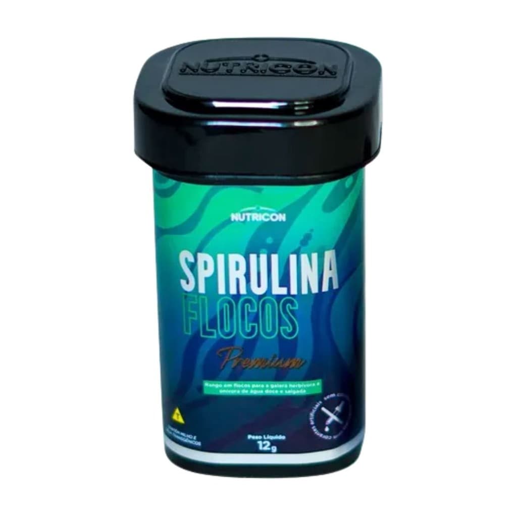 Ração Para Peixes Spirulina Flocos Nutricon