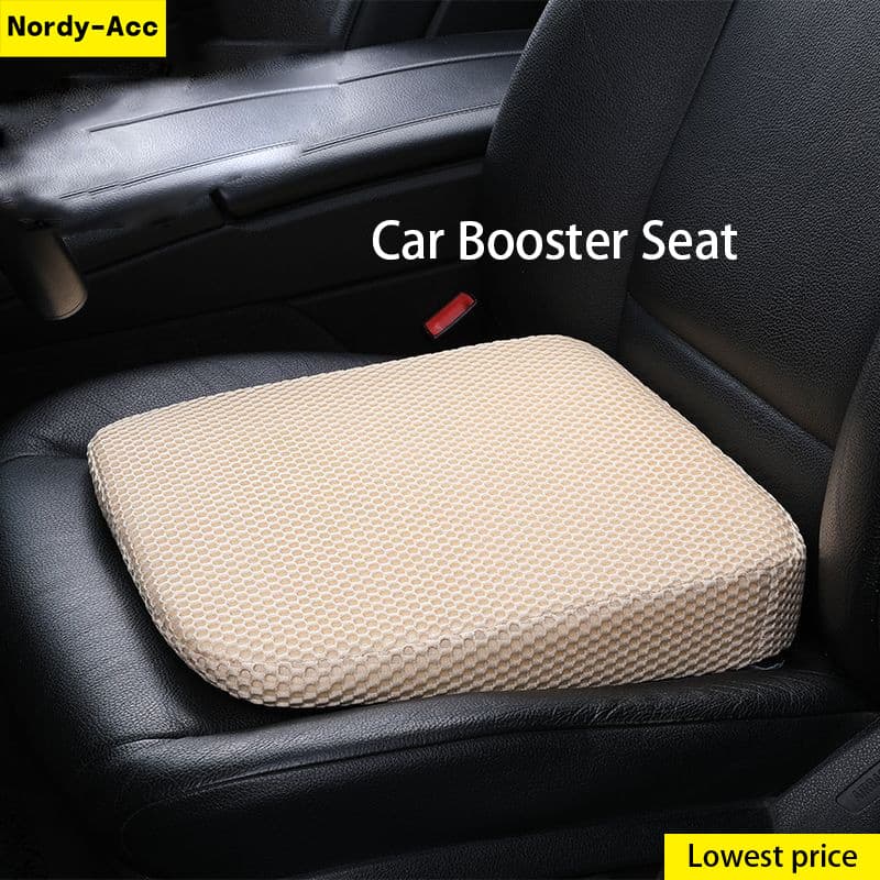 Almofada De Assento De Carro Espessada De 6 Cm Reforço De Condução Segura Gel De Resfriamento De Verão Espuma De Memória