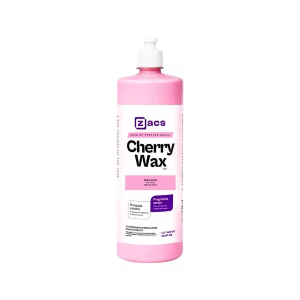 Cera 4 em 1 Zacs Cherry Wax 1 Litro
