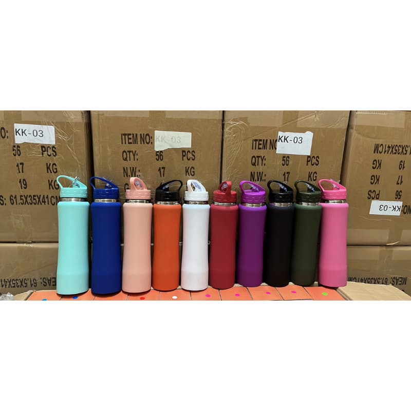 Garrafa Térmica 750ml Bebidas Inox squeeze com Bico ideal para Hidratação De alta Qualidade