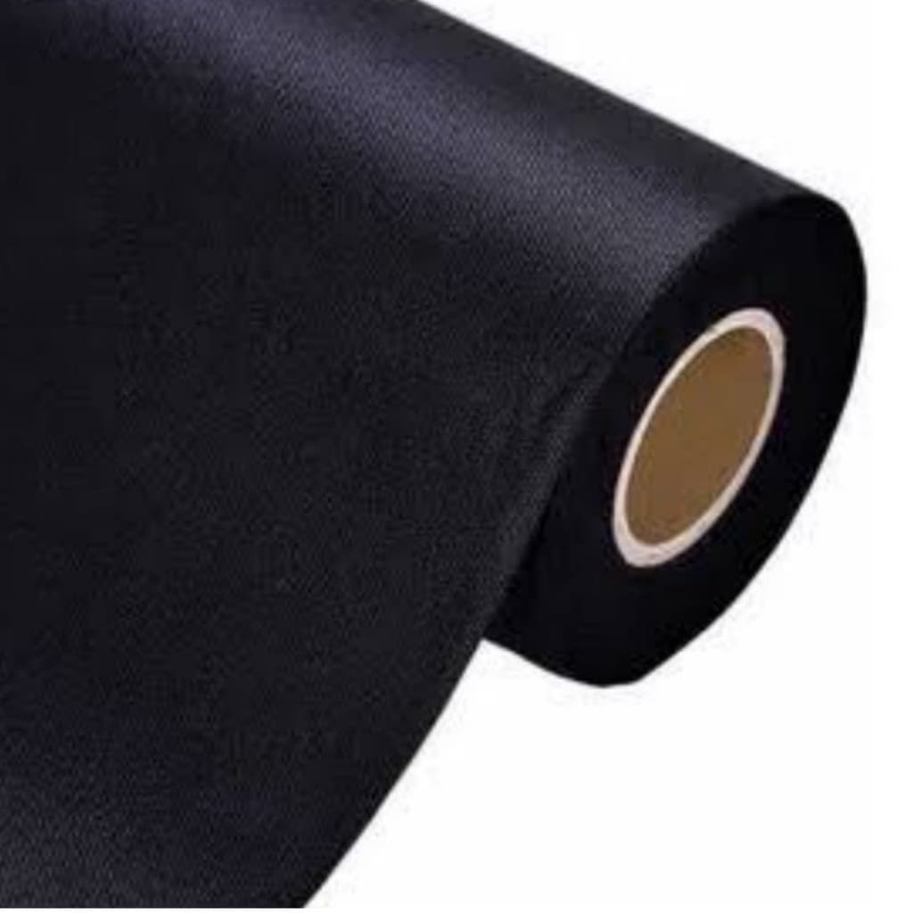 TNT Liso Grosso 10 Metros 40gr 1,40 Largura Preto