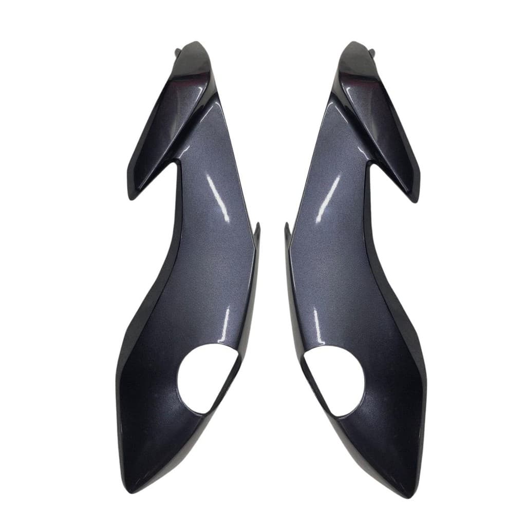 Carenagem Lateral Bananinha Fan160 Cinza Metalico 2024